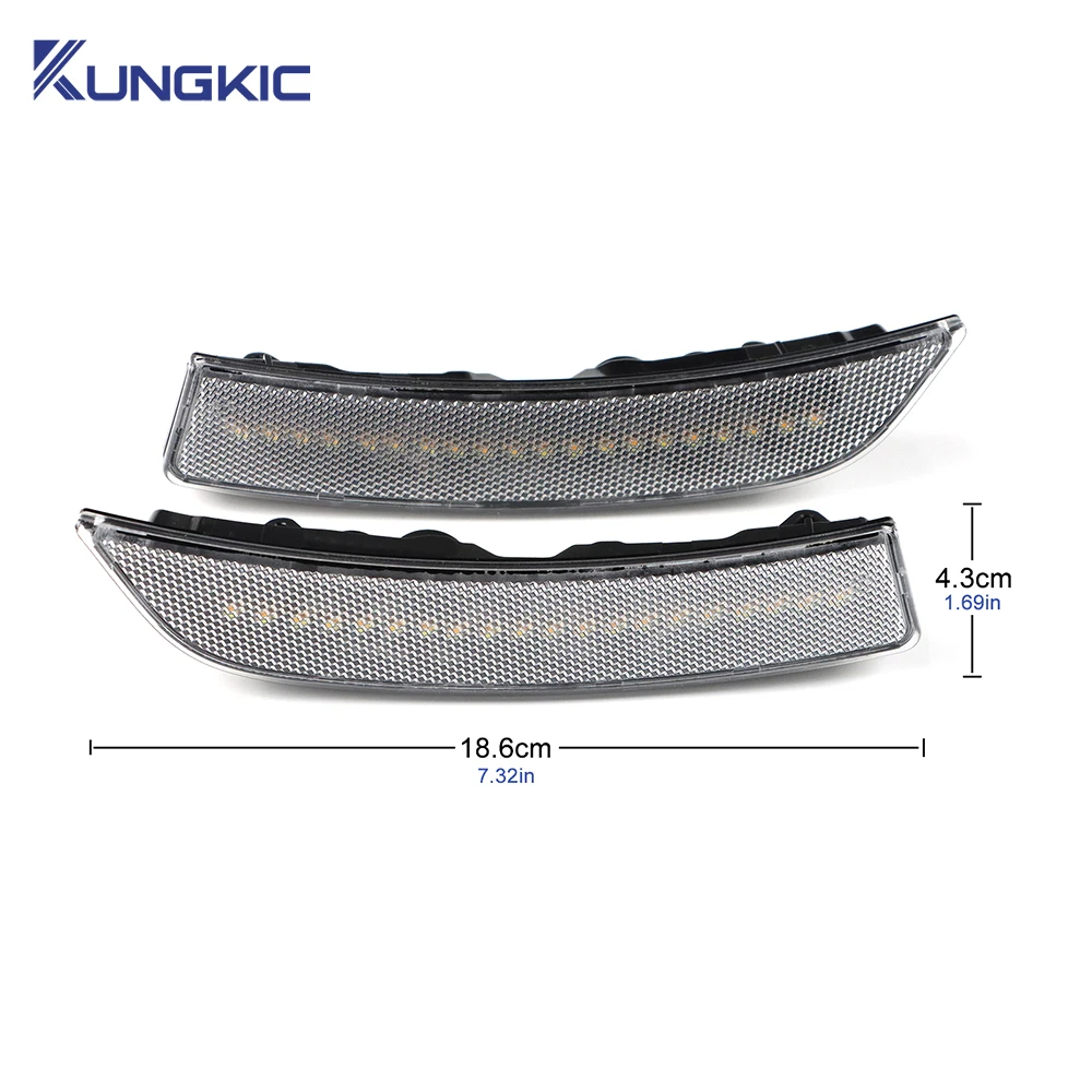 Для USDM Subaru BRZ Toyota GR86 2021 2022 2023 2024 2025 LHD RHD Автомобильный боковой габаритный фонарь