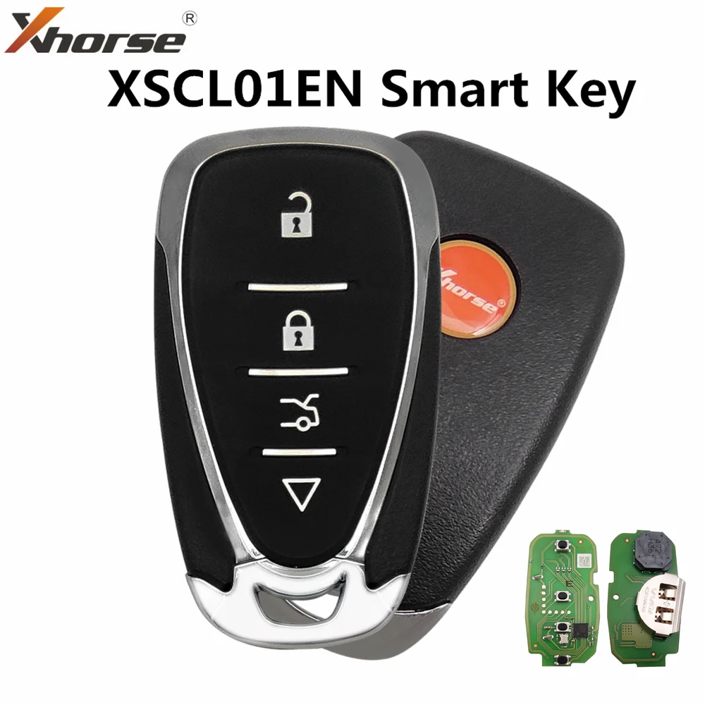 

Xhorse VVDI XSCL01EN 4 кнопки VVDI2 Мини инструмент Max Pro Универсальный смарт-ключ для автомобильных ключей Chevrolet