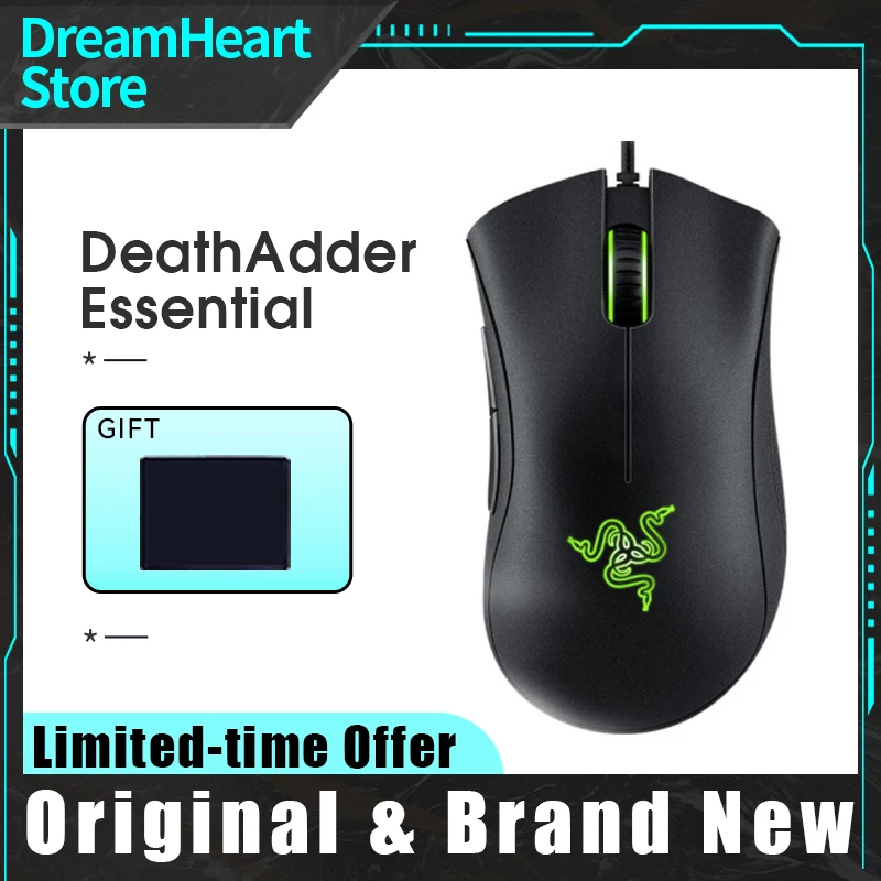 Мышь razer Deathadder игровая Проводная эргономичная 6400DPI | Компьютеры и офис
