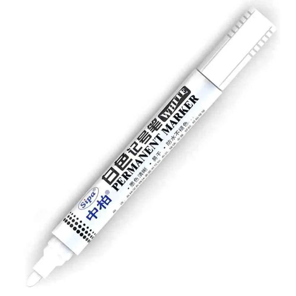 

Universal 10 Pcs Set White Car Tyre Tire Tread Marker For Car And Motorcycle Car Styling Car Paint Pen Wheel Tire Paint