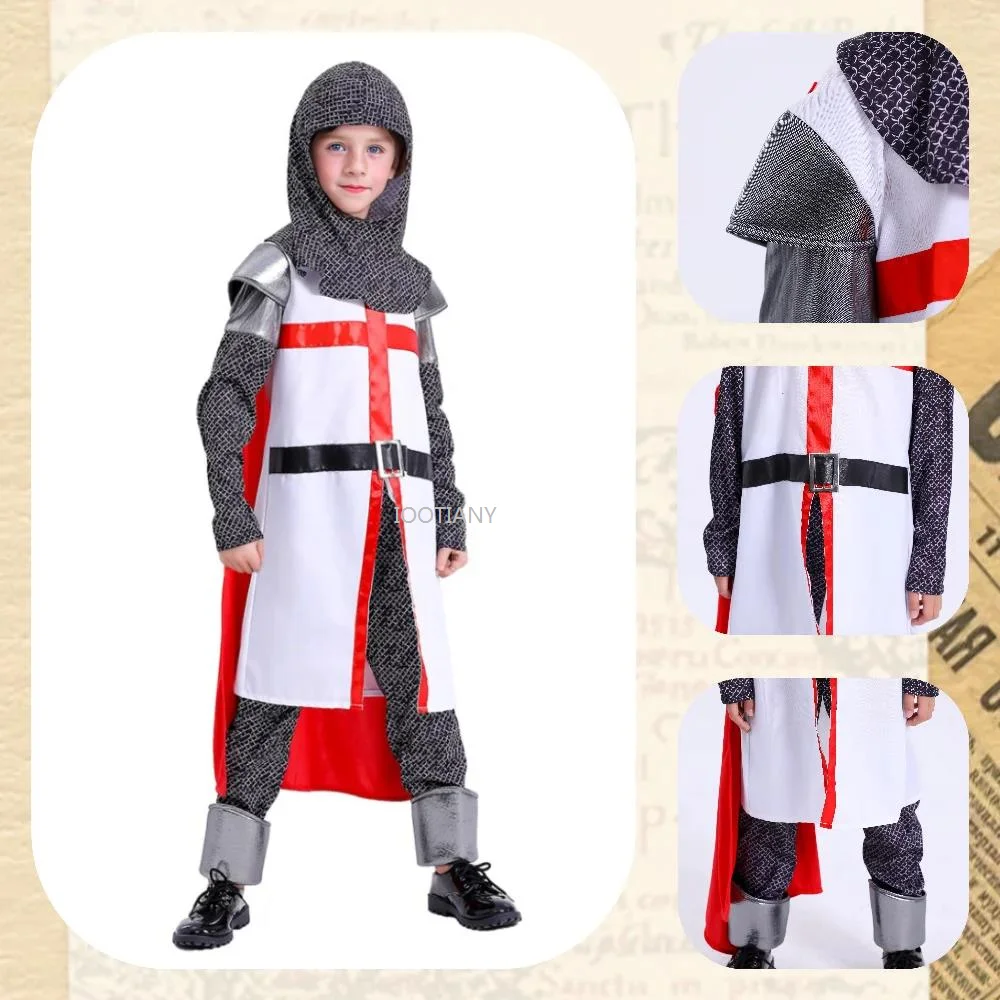 Костюм для косплея НОВЫЙ Средневековый Templar Crusader