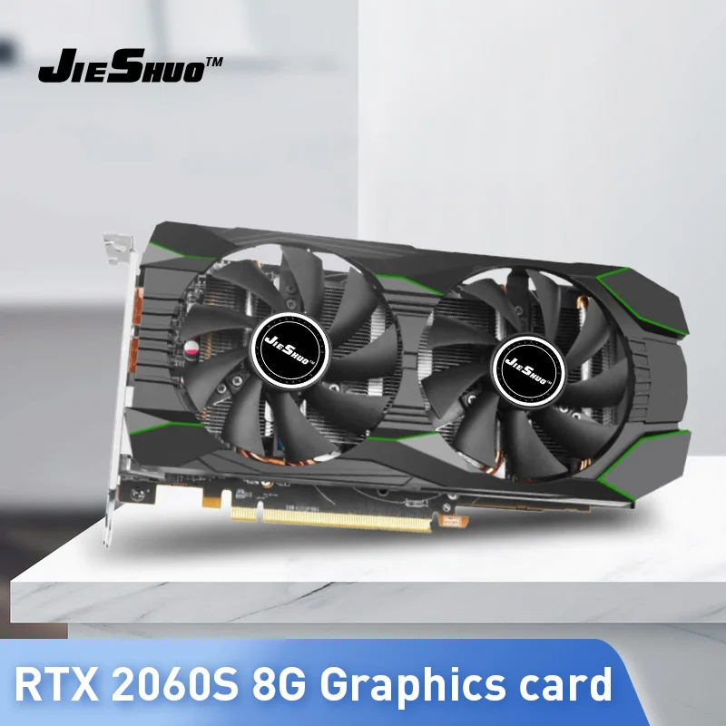 

Новая качественная видеокарта Jieshuo rtx 2060s 8 Гб m стабильное качество gtx 2060super Ethernet