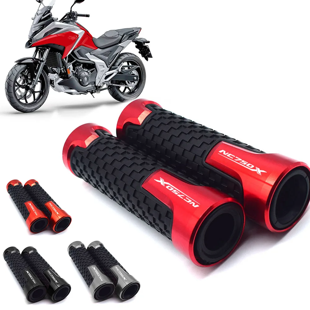 

For Honda NC750X NC 750X NC750 X NC750S 1994-2021 Motorcycle 7/8"22mm Handlebar Grip Handle Bar Motorbike Grips End