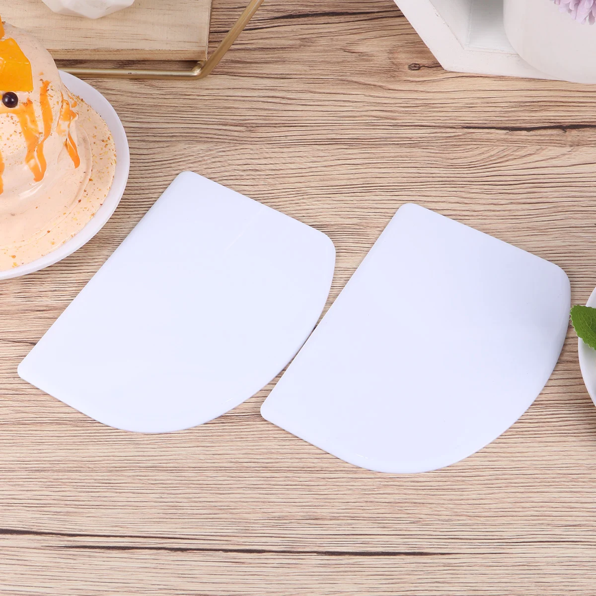 

Scraper Smoother Cake Icing Cakes Bench Bowl Kitchen Dough Cream Bread Side Spatula Accessories Butter Pastry Scrape Scrapers