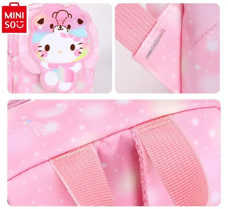 MINISO hello kitty новый легкий рюкзак для студентов с большой емкостью милый и свежий