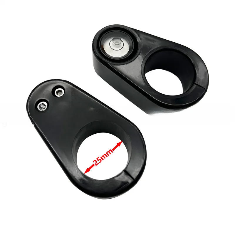 

2pcs Brand New 25mm Vial With Holder Bubble Fits 25mm diameter Surveying prism pole Level Bubble