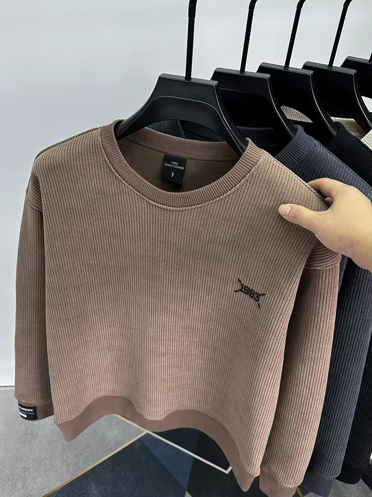 роскошь  Мужской трикотажный свитер осень зима мода новый дизайн