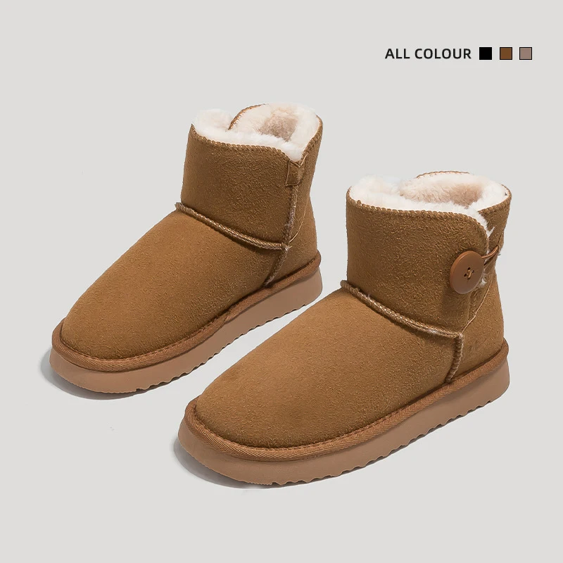 Женские зимние ботинки новинка 2024 зимняя утепленная женская обувь с подкладкой