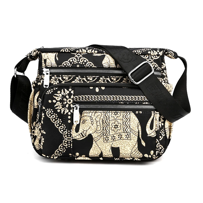 

Fashion Women Shoulder Messenger Bag Phone Bag Waterproof Nylon Oxford Crossbody Bag Handbags Large Capacity Travel Bags Purse