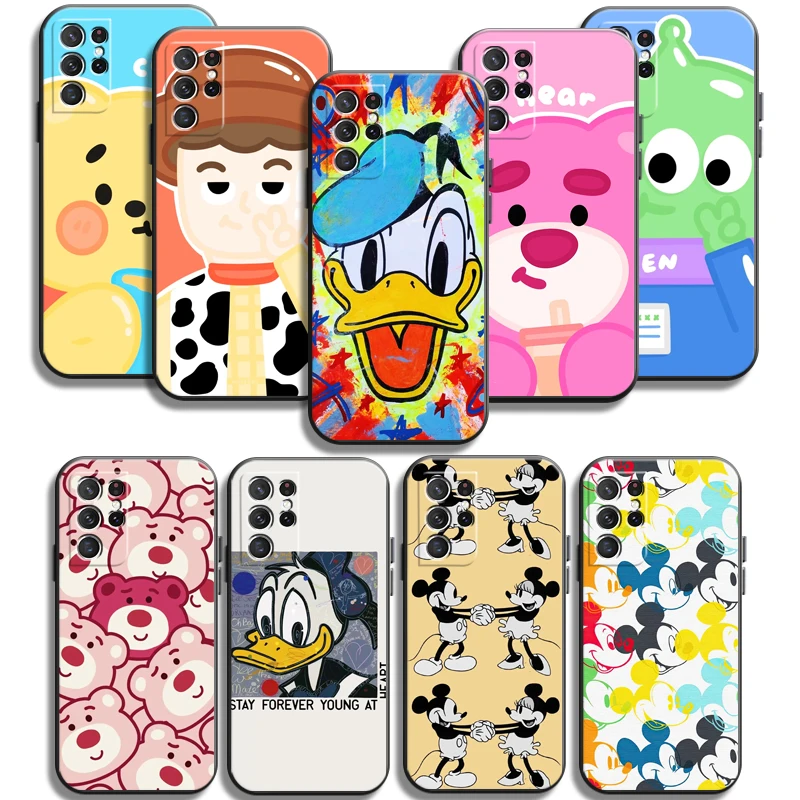 

2022 Disney Phone Cases For Samsung Galaxy S20 FE S20 Lite S8 Plus S9 Plus S10 S10E S10 Lite M11 M12 Cases Coque Carcasa