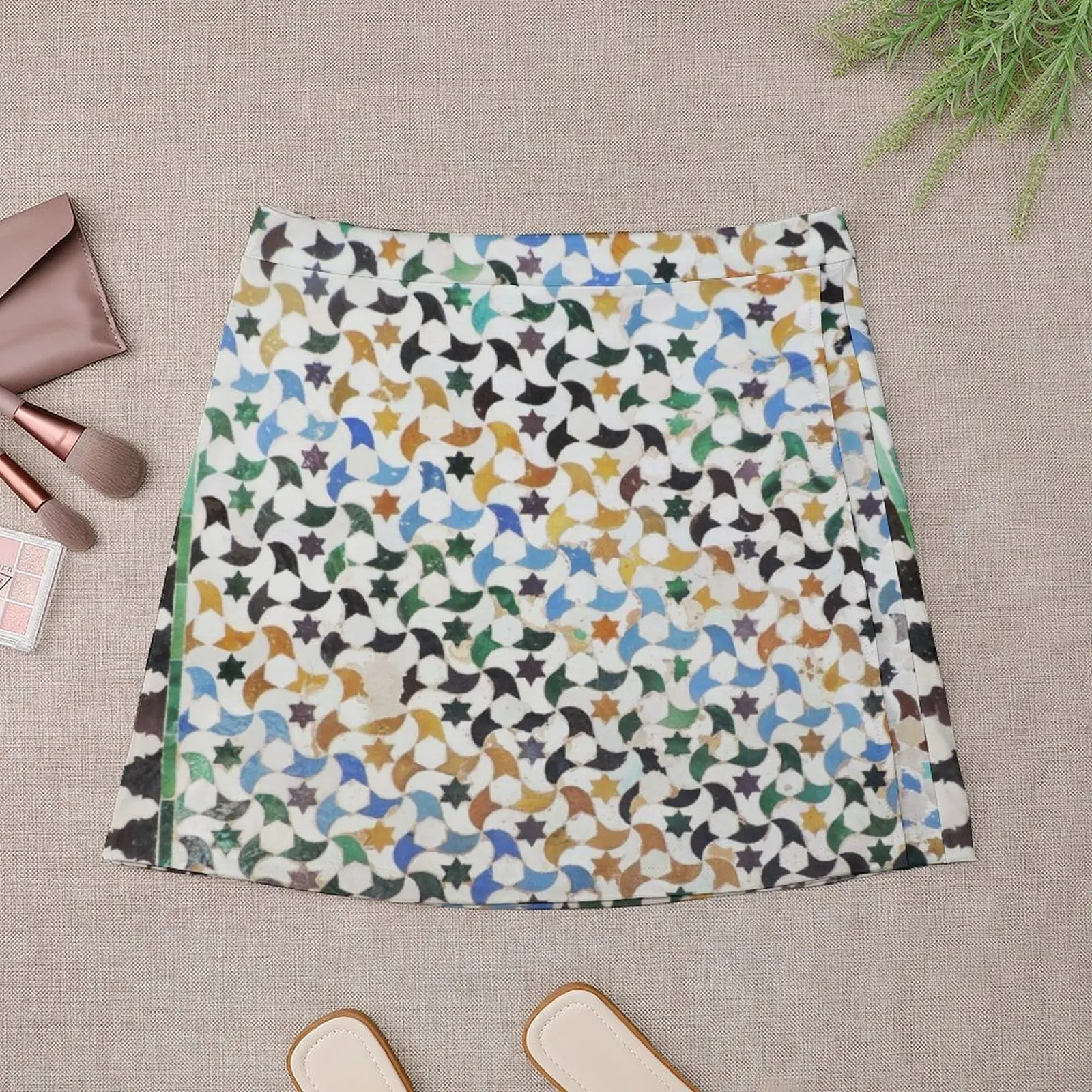 Мозаика Альгамбра – Альгамбра. Гранада Испания Мини-юбка kpop женское летнее