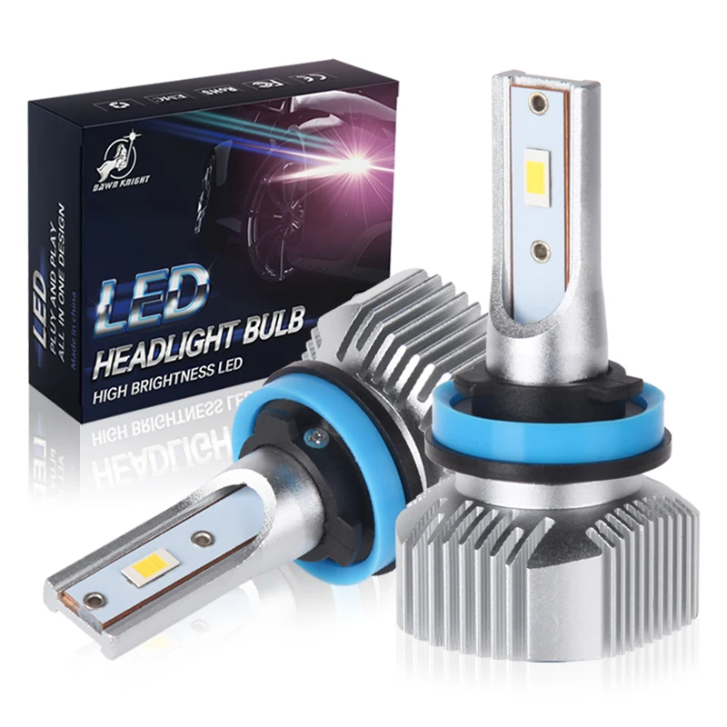 

S5 Mini PTF H11 Светодиодный Противотуманные Фары H8 9006 4300k светодиодный ная фара светодиодный вентилятора Светодиодная лампа 50 Вт H4 H7 HB3 9005 H1 турбо...