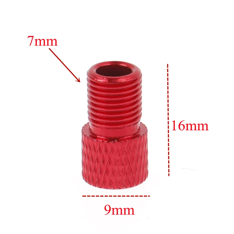 

Велосипедные аксессуары, алюминиевый велосипедный клапан, конвертер, автомобильный клапан, адаптер, велосипедный трубчатый насос, воздушный