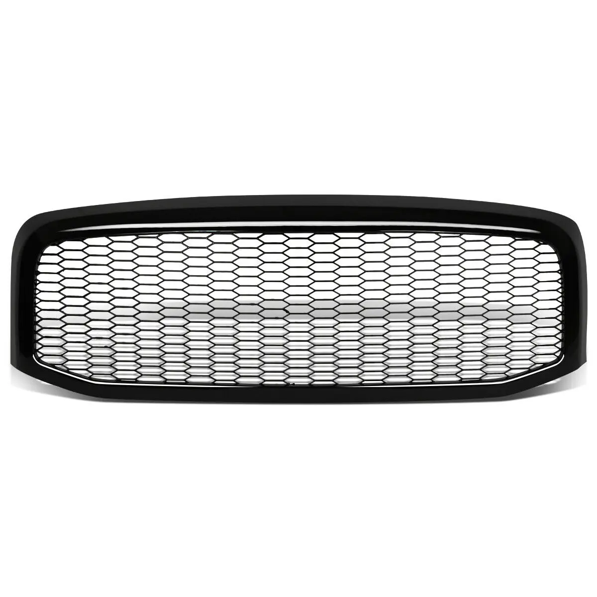 

For 2006-2009 Dodge Glossy Black Honeycomb Mesh Style Front Bumper Grille