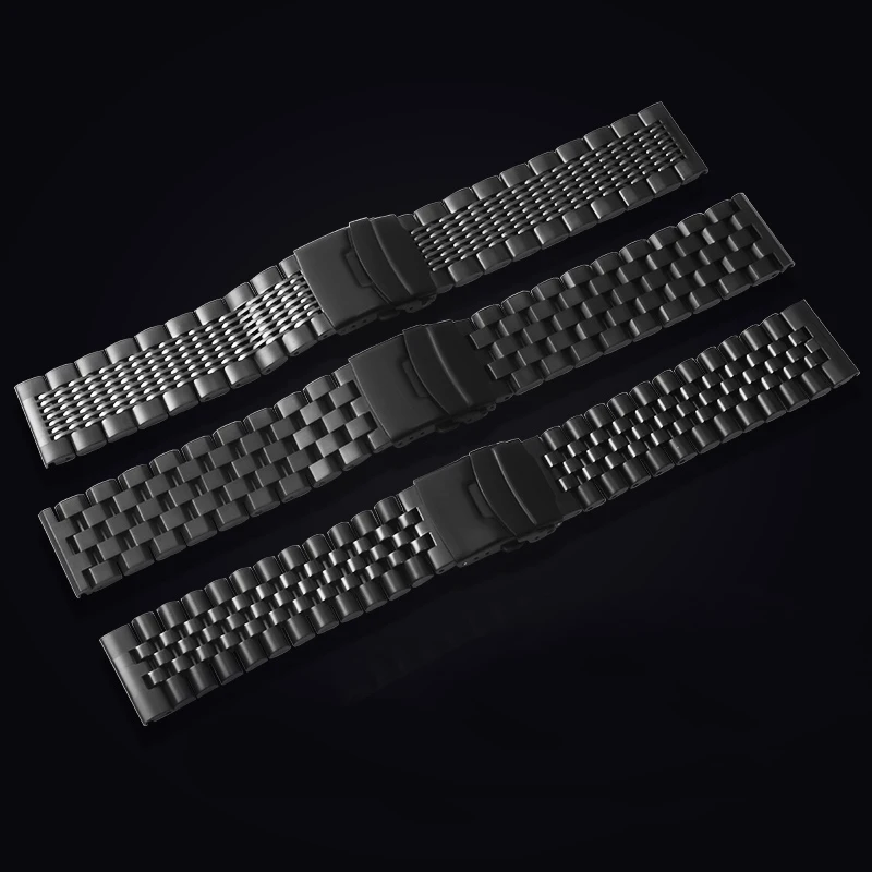 

Watchband For Citizen BM8475 Mido Helmsman Seiko No. 5 Water Ghost Watch steel Belt Men's Stainless Steel Watch Strap 20mm 22mm