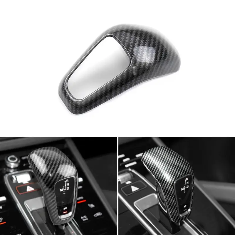 

Автомобильные аксессуары из углеродного волокна, консоль, переключение передач, рамка, наклейка, накладка для Porsche Cayenne 2018 2019 2020 2021