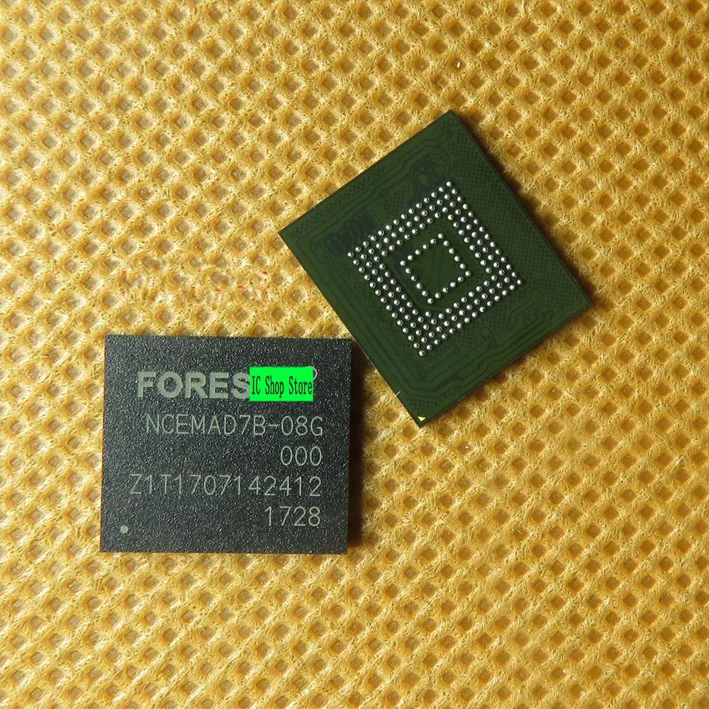 

NCEMAD7B-08G BGA153 EMMC 8GB Original Genuine IC