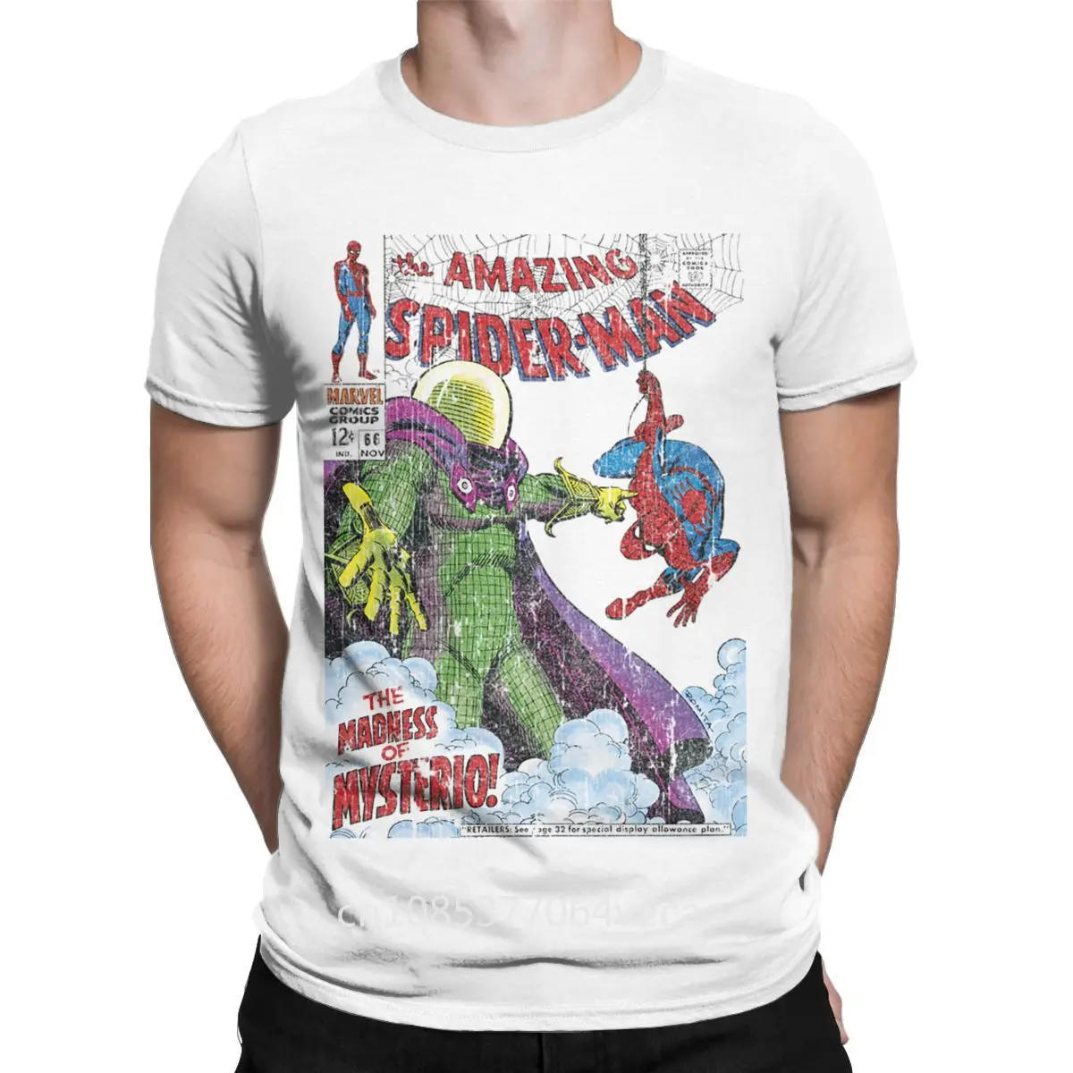 Футболка с принтом из фильма Человек-паук