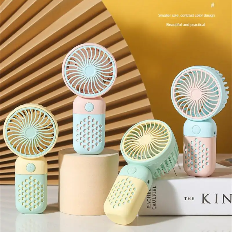 

Convenient Portable Small Fan Lightweight Student Dormitory Small Electric Fan Durable Usb Charging Carry-on Electric Fan