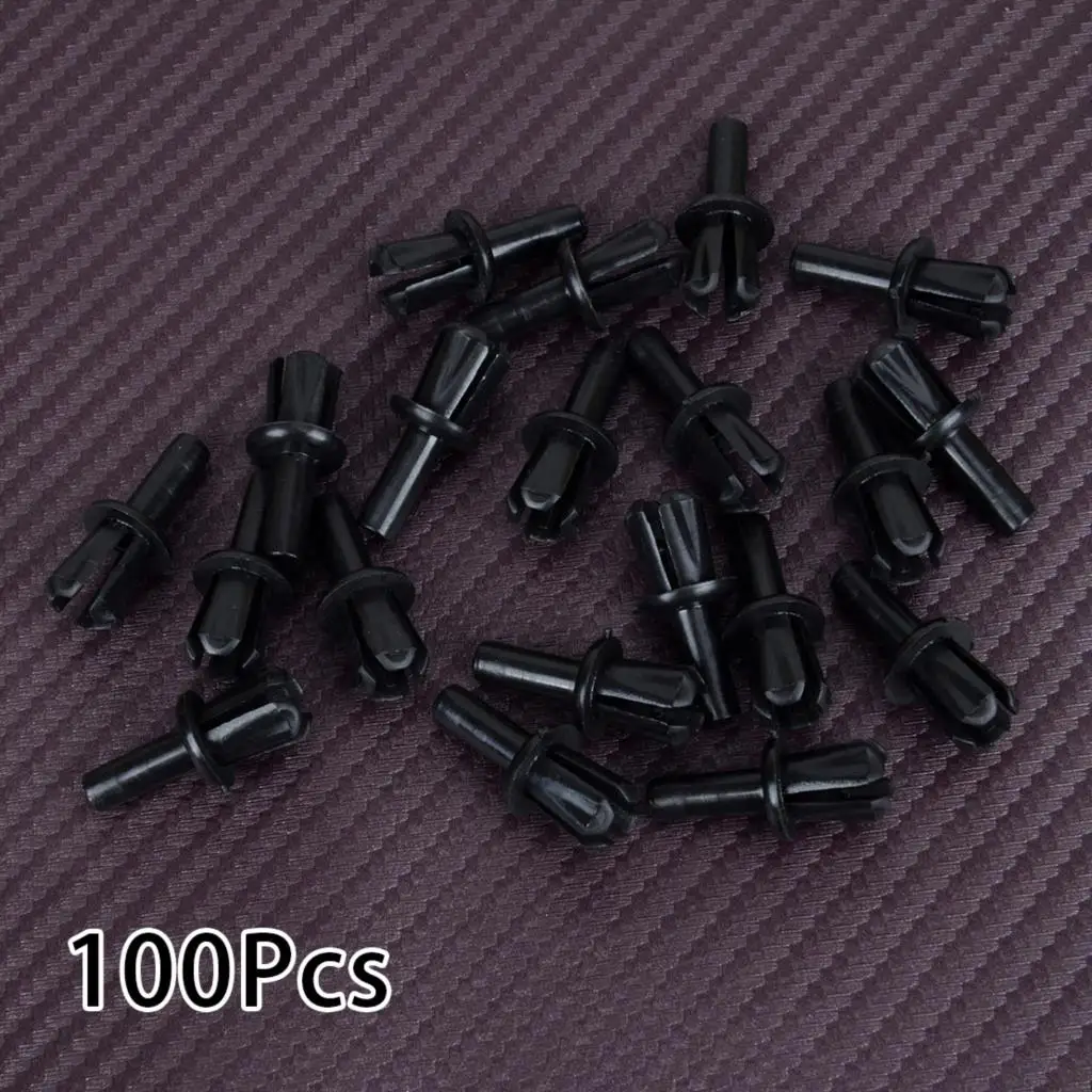 

100x Windshield A Pillar Moulding Retainer Push Rivet Clip Fit for Land Rover Range Rover HSE L322 Evoque Auveco 22155 LR033144