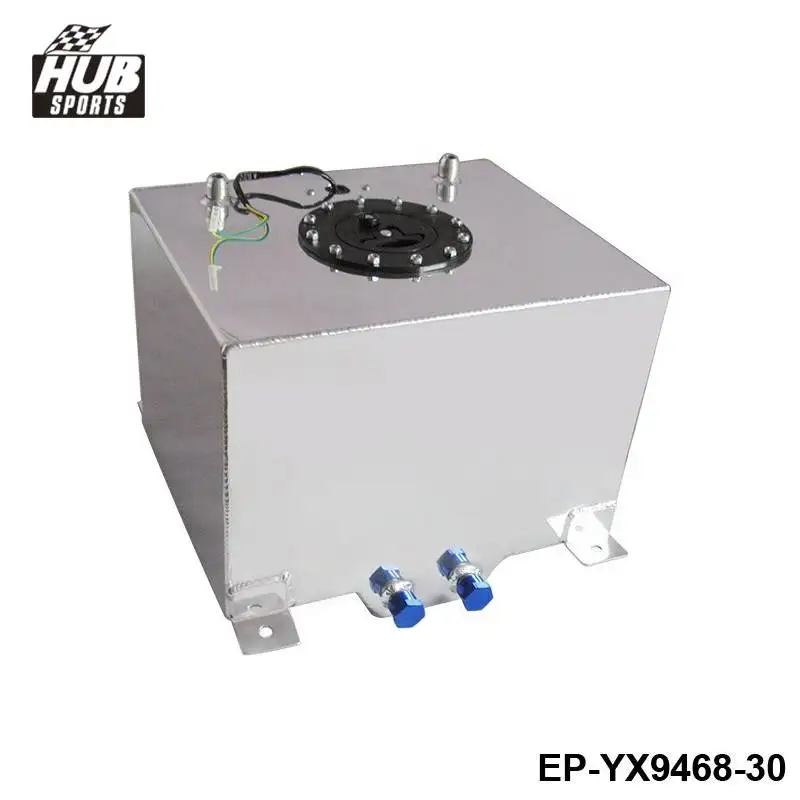 

8 GALLON 30L COATED ALUMINUM RACING/DRIFTING FUEL CELL GAS TANK+LEVEL SENDER HU-YX9468-30