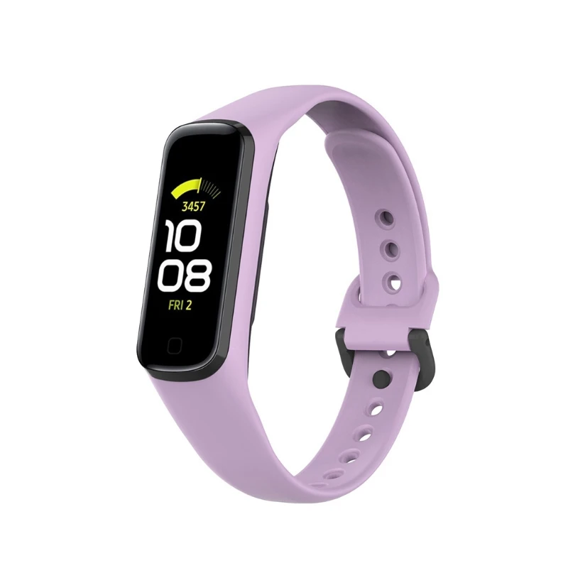 

Quick Release Smartwatch Strap Washable Silicone TPU Wristband Bracelet Compatible with Samsung-R220/Galaxy Fit2 SM R220