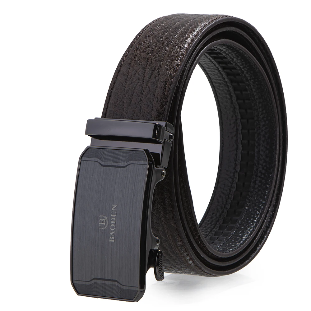 Genuine Leather Men Belt 2022 Hot New Designer Automatic Buckle belt for man For Jeans Anti-Slip Real Cowskin Luxury