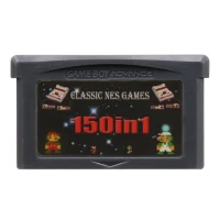 

32 Bit Video Game Cartridge Console Card for Nintendo GBA Compilations Collection 150 in 1 English Language Version