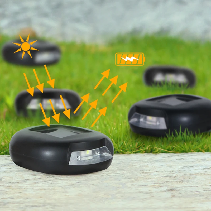 

Waterproof Solar Garden Light Cordless Wall Lamp Decorative Modern Outdoor Automatic Light Nail/Adhesive Tape Avail Dropship