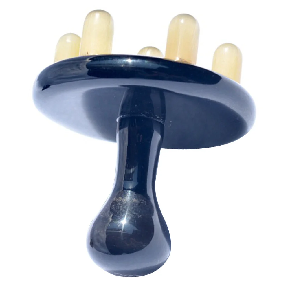 

1 шт. креативная расческа для головы (черный)