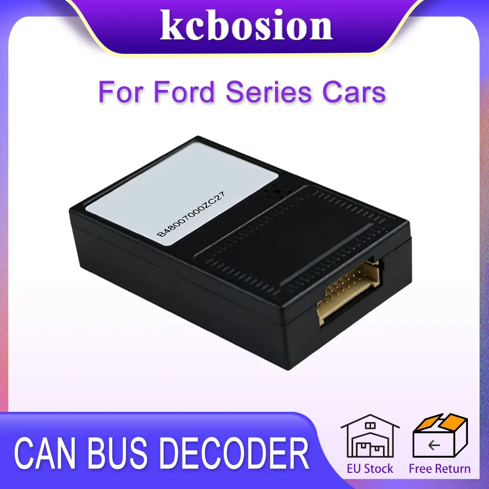 

Kcbosion автомобильный радиоадаптер Canbus Box усилитель декодер для Ford Focus Mondeo Kuga S-Max Fiesta Ecosport Cars 2 Din