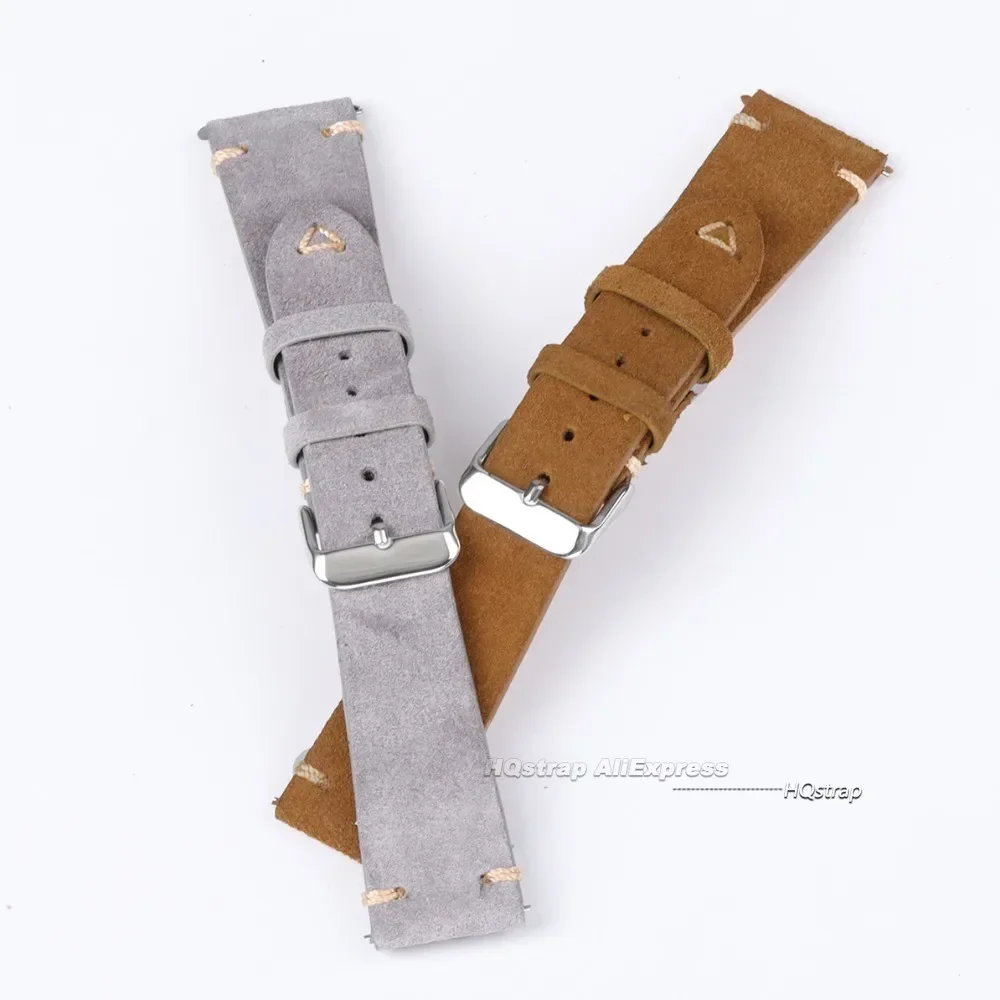 Ремешок из мягкой замши для Samsung Galaxy Watch 6 5 4 3 классический сменный Браслет Для Seiko