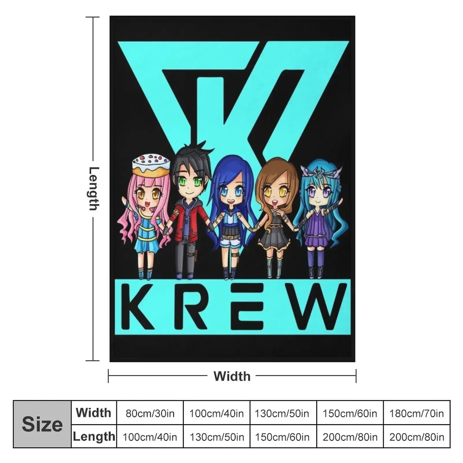 Фото Плед Krew, мягкий плюшевый плед, туристический термоплед для путешествий, забавный подарок, плед для кровати, дорожные пледы. №2