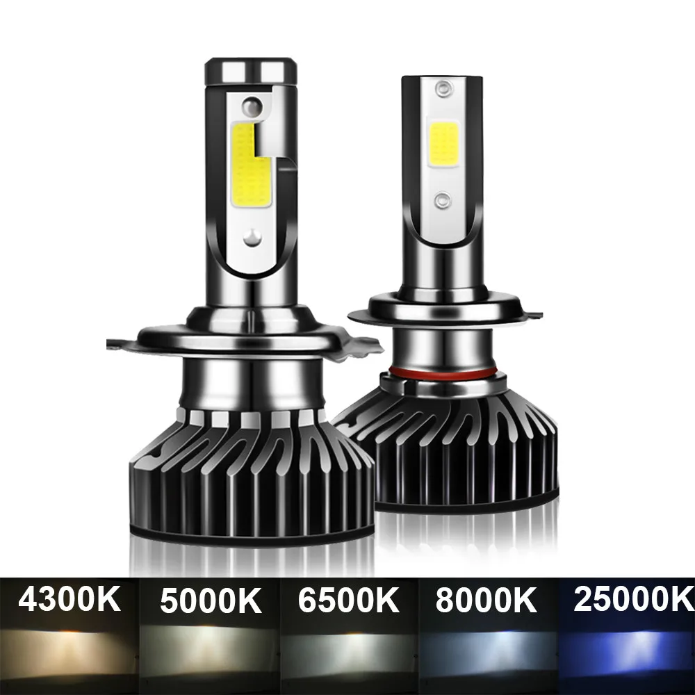 

30W Car Haedlight H7 H1 LED H8 H9 H11 4300K 5000K 6500K 8000K 25000K Auto Fog Light 16000LM 12V LED Bulb