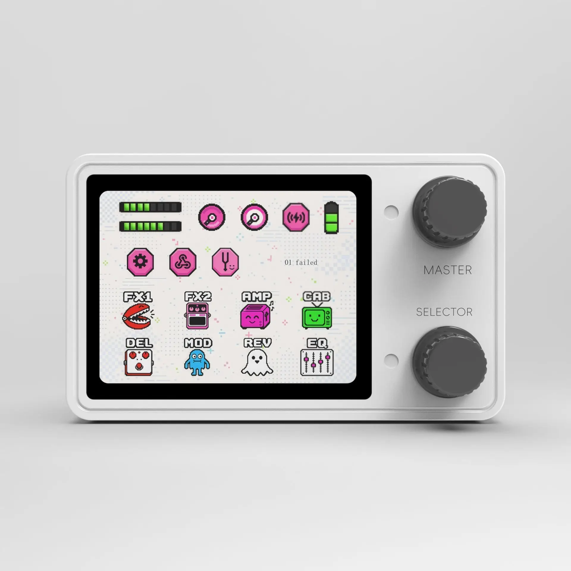 Фото Электрогитара LIVTRA NANOCORE Pocket Integrated Effector с длительным сроком службы батареи и простым управлением №3