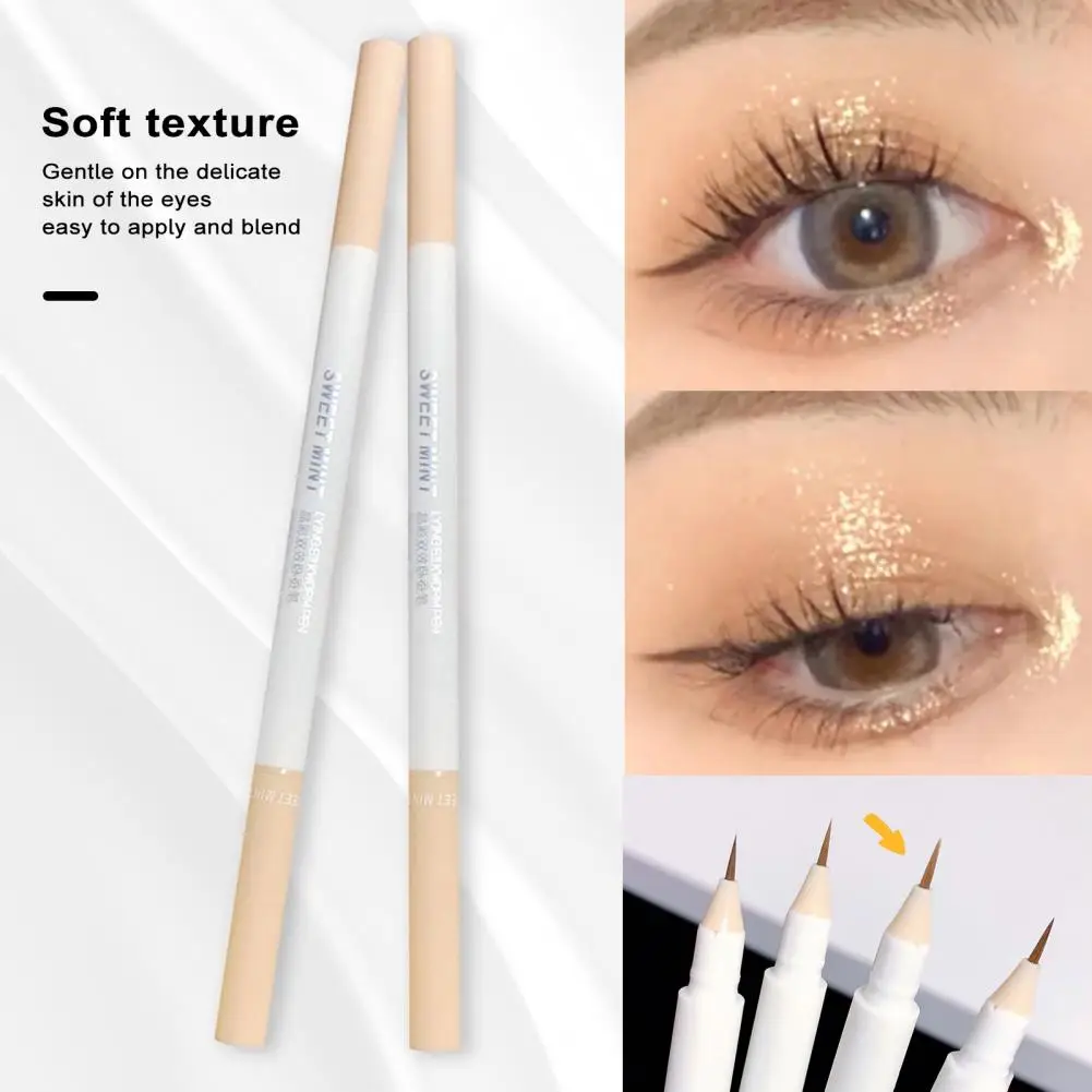 

Eyeliner Pen Professional Women's Cosmetics Long-lasting Waterproof Silkworm Pen Eyeliner Non-smudge Oil-proof Gel Eye Liner