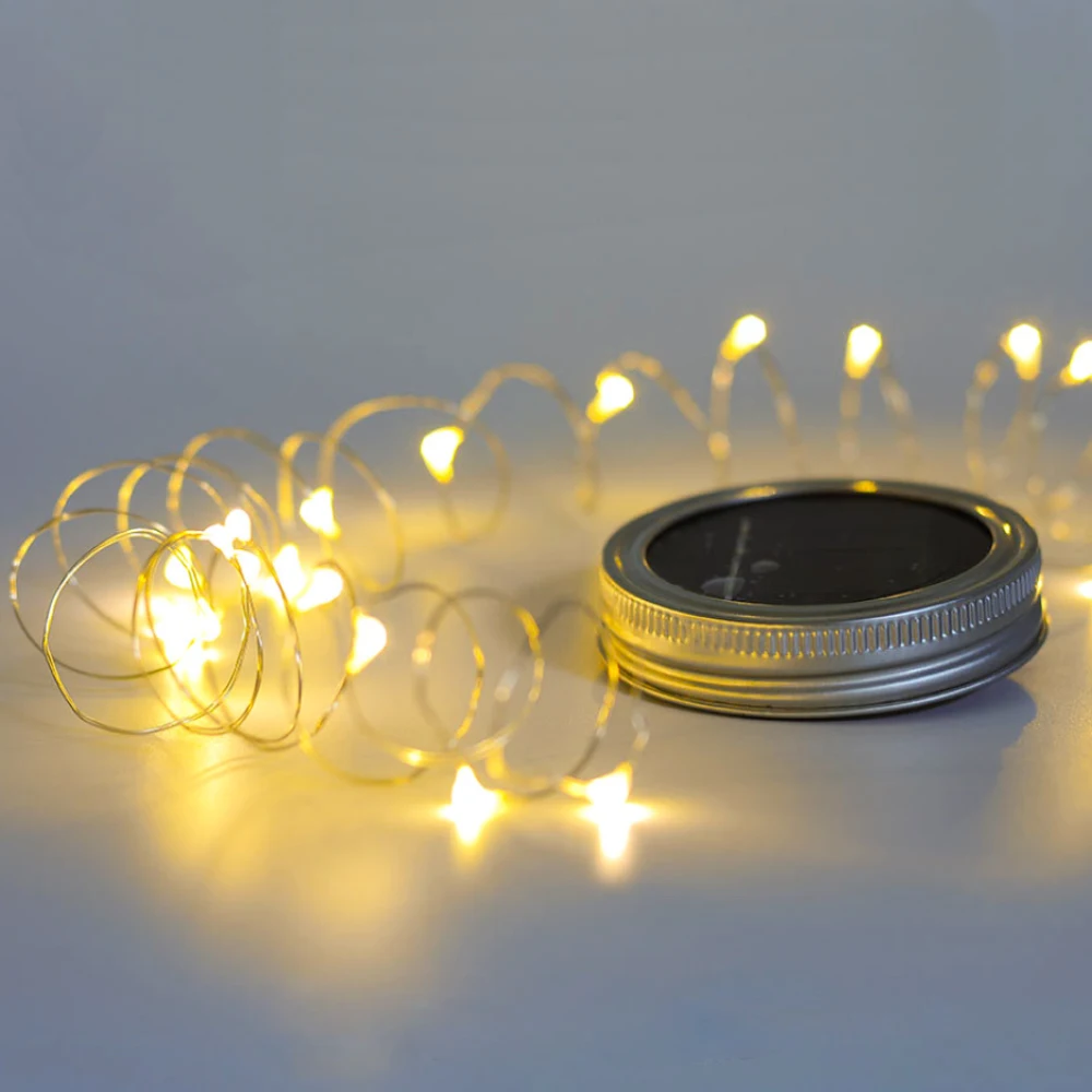 

Солнечные гирлянды со светлячками