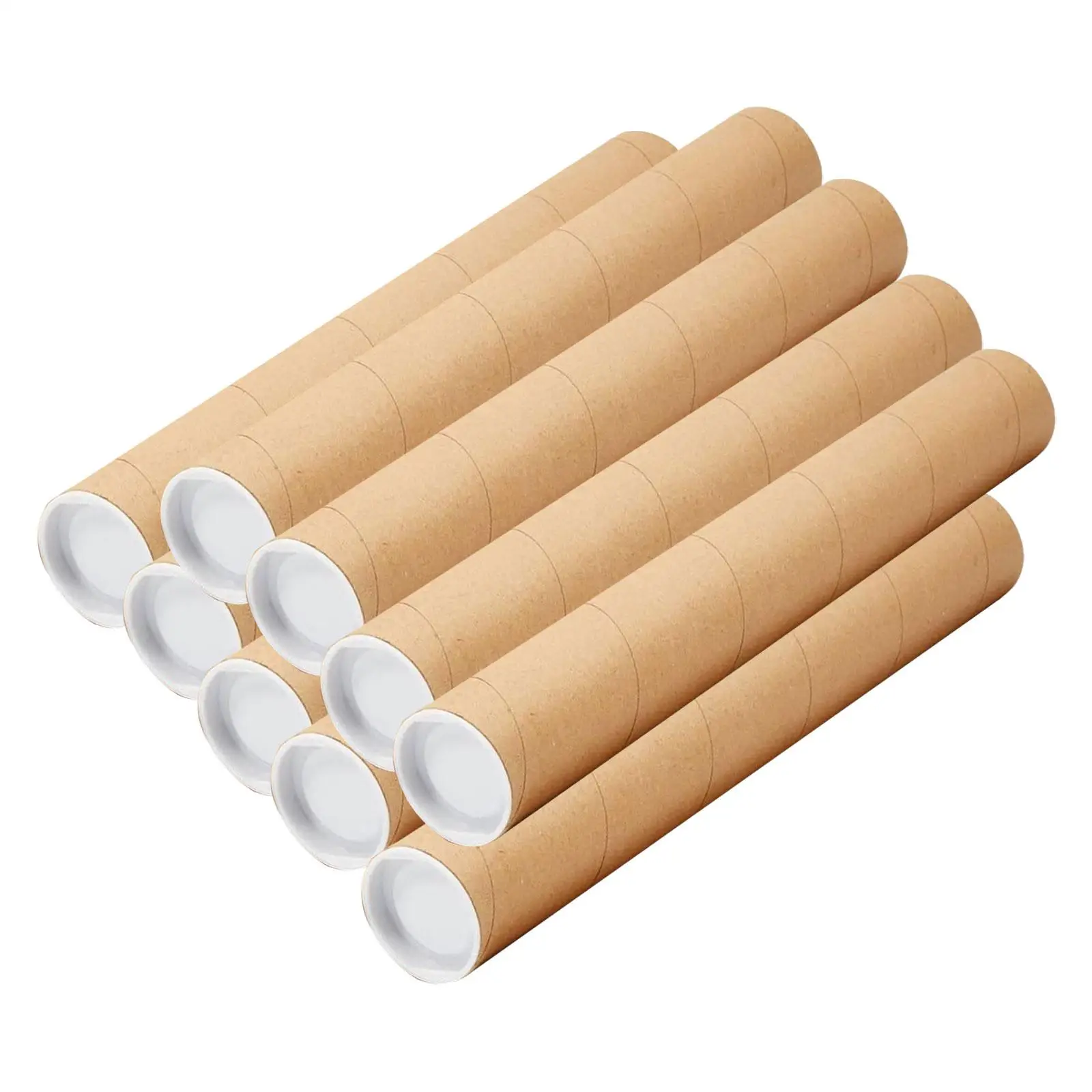 9x почтовых пробирок почтовые пробирки крафт-бумага с торцевыми крышками для