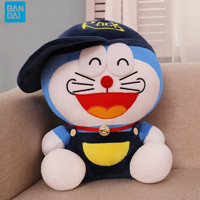 

Bandai Doraemon кукла поколонин Дораэмон синяя Толстая мужская кукла плюшевая игрушка подушка подарок на день рождения автомобиль