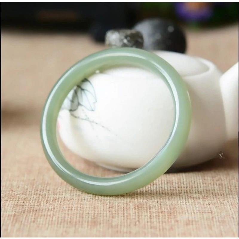 Qingbaiyu браслет с круглым стержнем ледяного типа из тонкого материала защитный