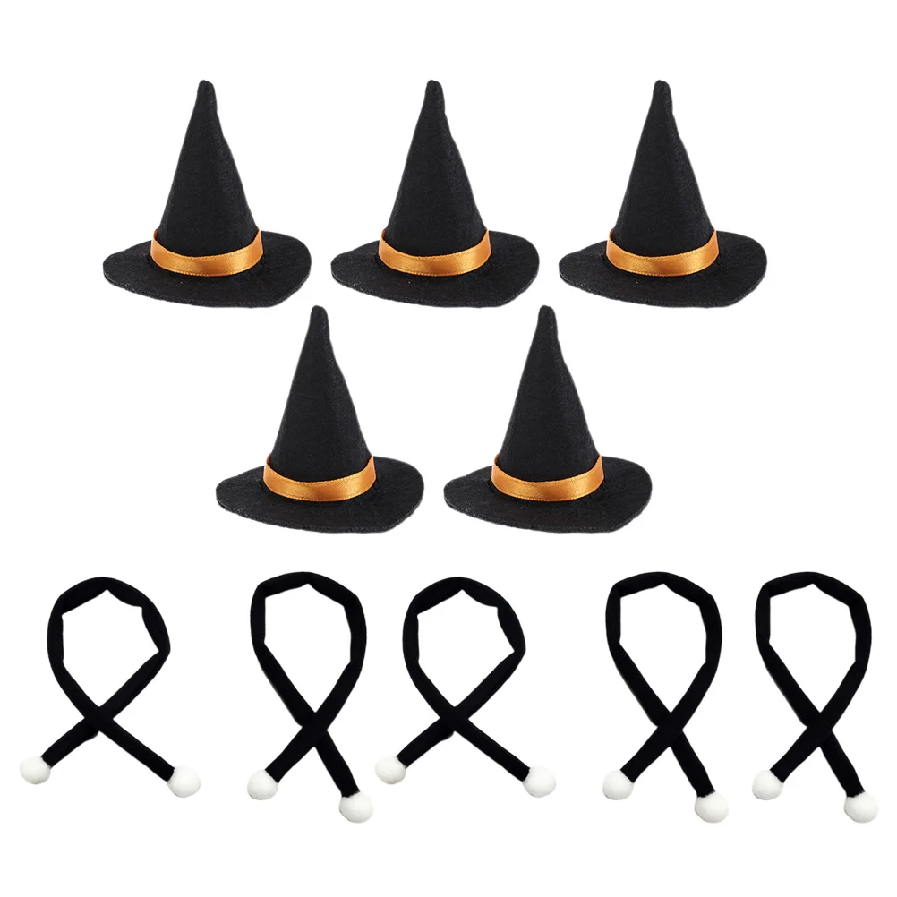 

Bottlewitch Minihat Hats Scarfdecorations Cover Decor Witches Partyminiature Topper Felt Covers Decoration Accessories Scarves