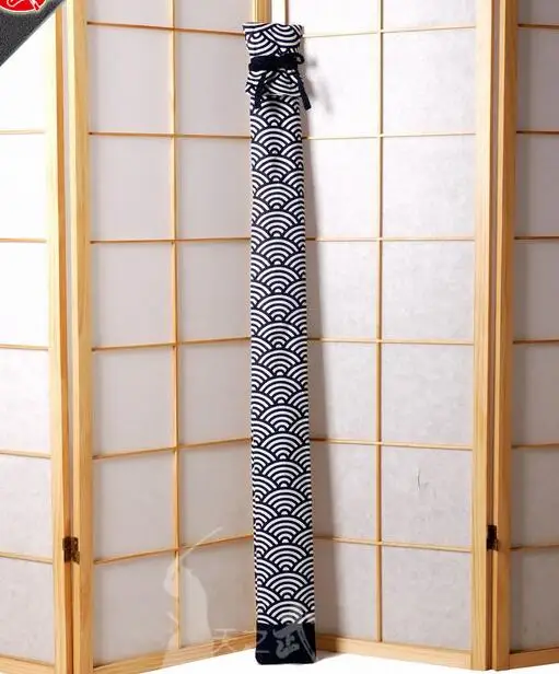 Kendo bolsa tradicional japonesa bambú espada bolsa algodón