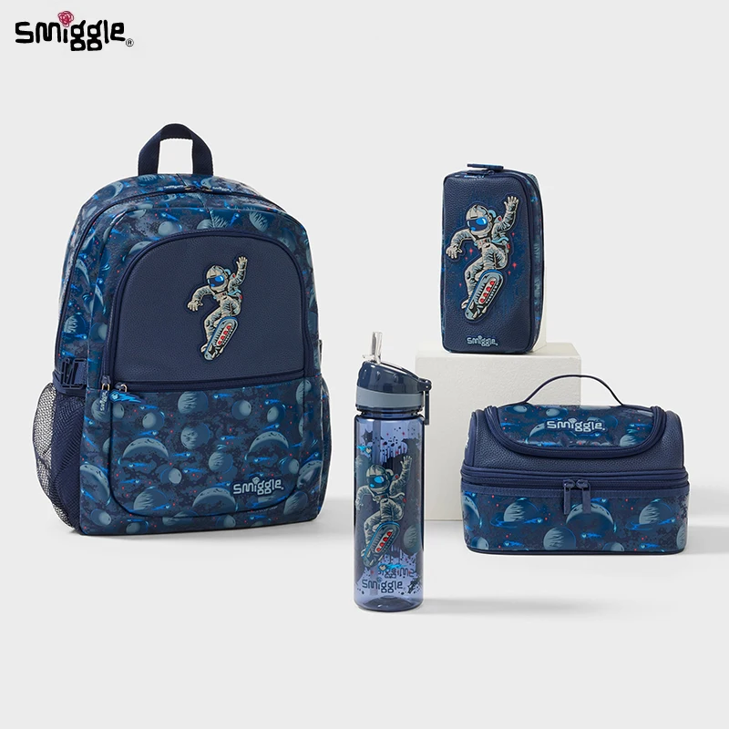 Австралийский Смайлик Студенческий Рюкзак Космонавта Детская Школьная Сумка