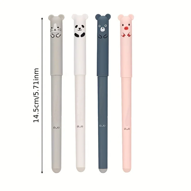 26шт (4 ручки + 20 заправок 2 резиночки) Набор стираемых гелевых ручек 0 5 мм