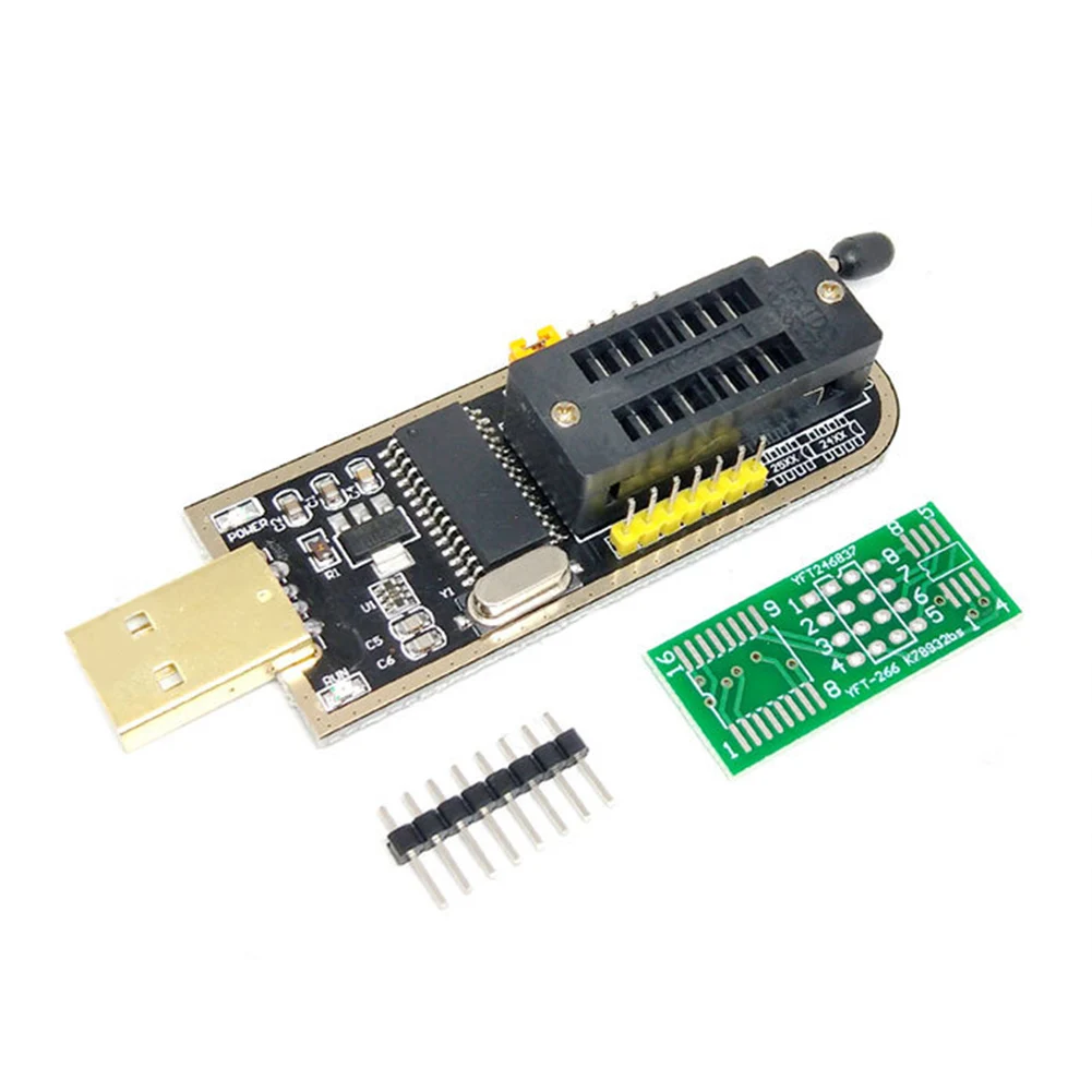 

Набор программаторов CH341A 24 25 серия EEPROM Flash BIOS USB-программатор модуль SOIC8 SOP8 тестовый зажим SOIC8 SOP8