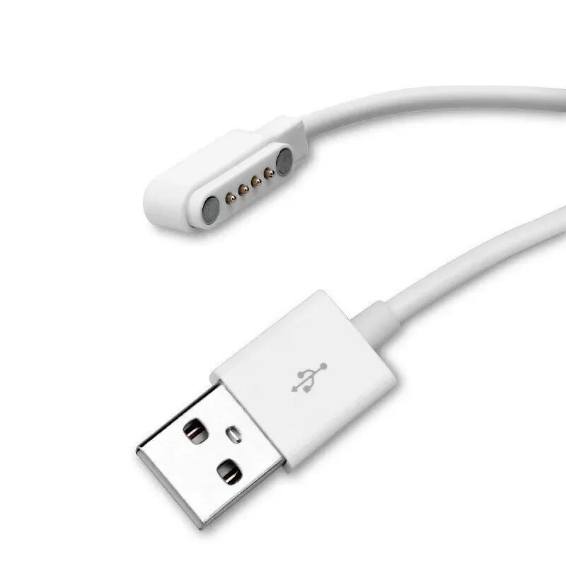 

Магнитная зарядка USB-кабель для смарт- умных детских часов (4 pin)
