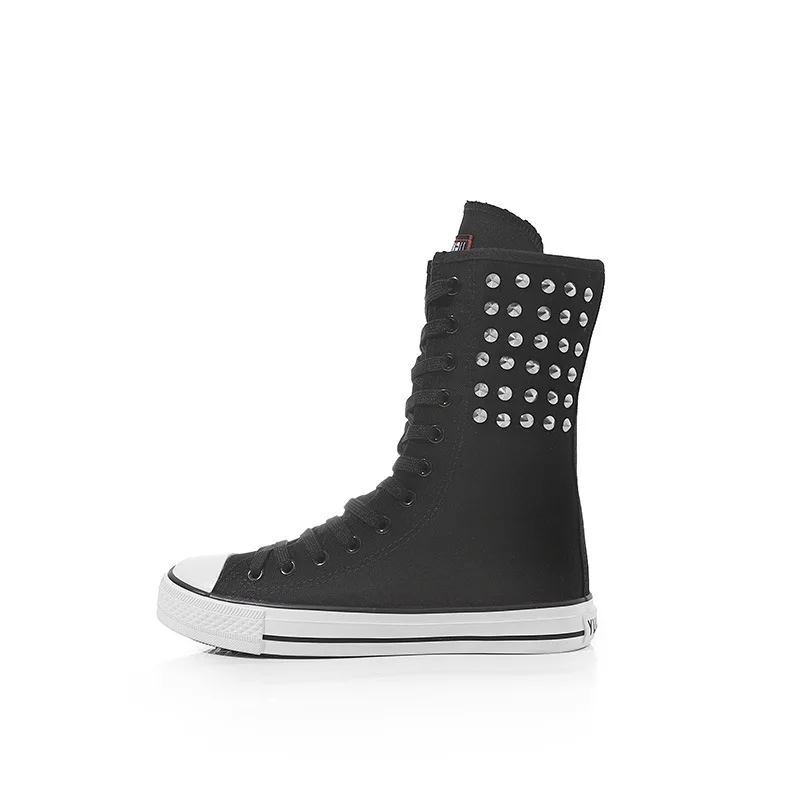 Casual Riveted Shoes Sneakers Platform Shoes