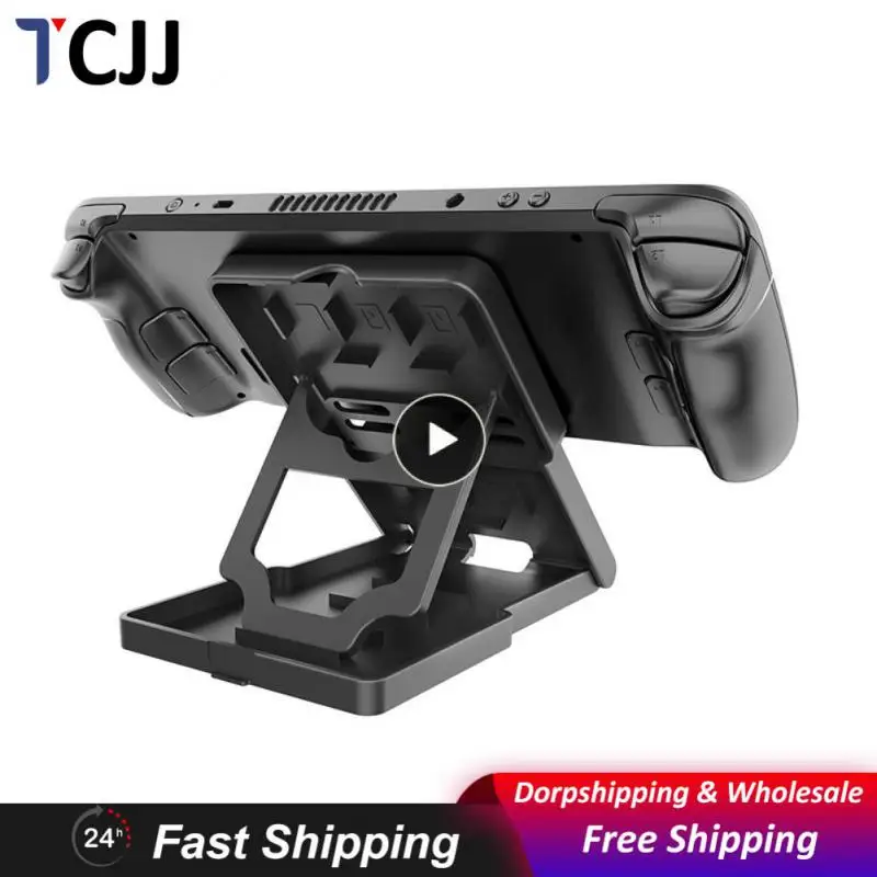 

With Cooling Holes Charging Base Play Bracket Adjustable Angle Foldable Anti-slip Desktop Stand Base Game Charger