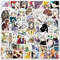 1050pcs cute anime kamisama love stickers cartoon tomoe pattern suitcase sticker cosplay prop travel luggage decor decals