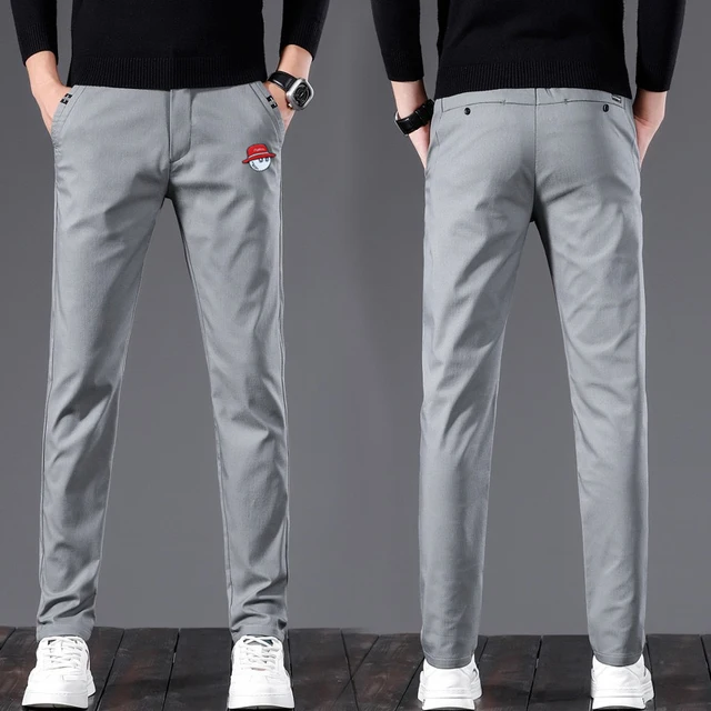 

2022 Autumn Men's Golf Clothing Men Stretch Casual Pants Golf Pants Men's Golf Wear Trousers Sport Golf Long Pants Malbon Golf